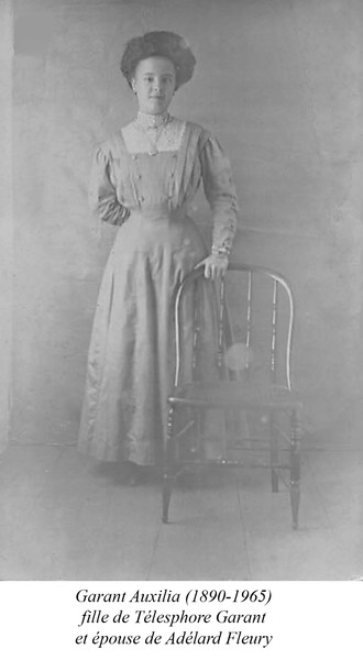 Garant-Auxilia-1890-1965-fille de Télesphore-A